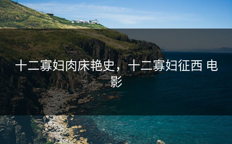 十二寡妇肉床艳史，十二寡妇征西 电影